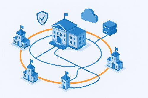 Comunicaciones críticas de alta disponibilidad para la Diputación de Ávila con red MAN de fibra y seguridad gestionada.